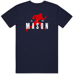 Air Shaq Mason New England Football Player Fan Parody T Shirt Air Shaq Mason New England Football Player Fan Parody T Shirt