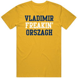 Vladimir Freakin Orszagh Nashville Hockey Player Sports Fan T Shirt Vladimir Freakin Orszagh Nashville Hockey Player Sports Fan T Shirt