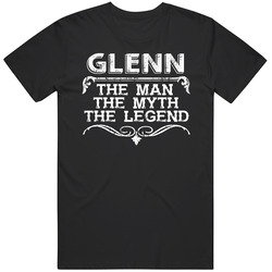 Glenn Man Myth Legend Vintage Grunge Style Cool Name T Shirt