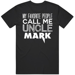 Favorite Uncle Mark Trendy Cool Name T Shirt