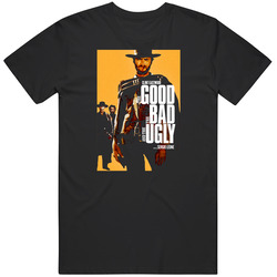 The Good, The Bad and the Ugly, T-Shirt, Clint Eastwood, Spaghetti, Western, Retro, 1960's T Shirt The Good, The Bad and the Ugly, T-Shirt, Clint Eastwood, Spaghetti, Western, Retro, 1960's T Shirt