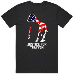 Justice For Trayvon Martin American Flag Trending T Shirt