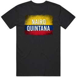 Country Flag Nairo Quintana Colombia Cycling Olympics T Shirt