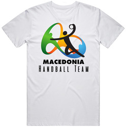 Macedonia Handball Team Rio 2016 Olympic Event Logo T Shirt