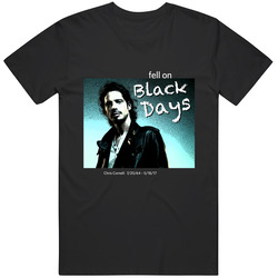 Chris Cornell Tribute 2 - Classic Black T Shirt