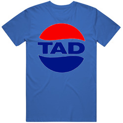 Tad Grunge Rock Band Pepsi Parody Royal Blue T Shirt