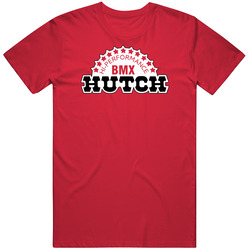 Hutch BMX, T-Shirt, Red, Bike, Freestyle, Trick Star, Wind Styler, Retro, 80's T Shirt