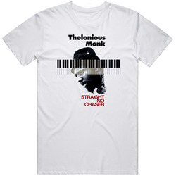 Thelonious Monk, Straight No Chaser, T-Shirt, Jazz, Bebop, Movie, T Shirt Thelonious Monk, Straight No Chaser, T-Shirt, Jazz, Bebop, Movie, T Shirt