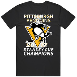 2017 Stanley Cup Champions Pittsburgh Penguins T Shirt Hockey Tshirts Xl  T Shirt