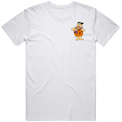 Fred Flintstone  Small Emblem T Shirt