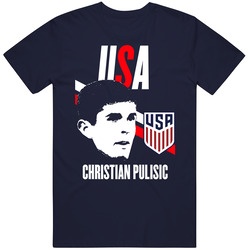 Christian Pulisic Is My Player Fan Team Usa Copa America Cup Soccer Futball T Shirt
