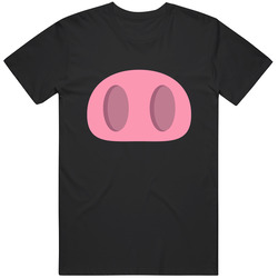 Pig Nose Emoji T Shirt
