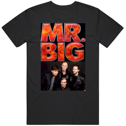 Fire Hot Mr Big Band T Shirt