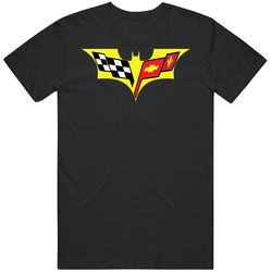Batman Corvette Gm Logo Cool Superhero Car Trending T Shirt