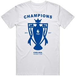 Chelsea Champions 2017 White T Shirt