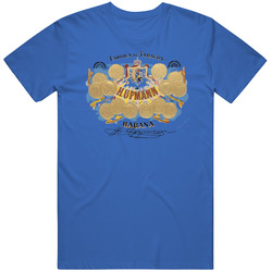 Cuban Cigar H Upmann Tobacco  Havana Habanos Popular Smoke Logo Label New T Shirt