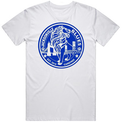 Jax Blues Blue Logo T Shirt
