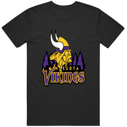 Minnesota Vikings T Shirt Graphic Logo Football Tee T Shirt