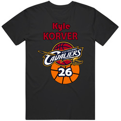 Kyle Korver #26 Cleveland Cavaliers T Shirt Unisex Whamme Moondog Top T Shirt