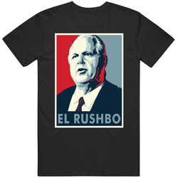 Rush Limbaugh Funny El Rushbo Celebrity Fan T Shirt