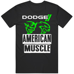 Dodge Demon 2017 Hellcat Mopar Charger Challenger American Muscle Car Logo T Shirt