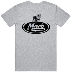 Mack Truck Transport Bulldog Logo Logistics T Shirt