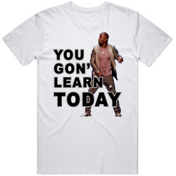 Kevin Hart Comedian You Gon' Learn Today Celebrity Fan T Shirt