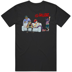 Tw Gorillaz 9zjddsf T Shirt