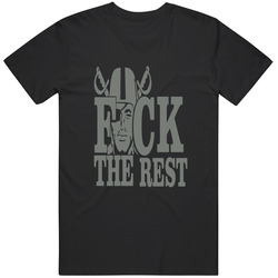 Okland Raiders Football T Shirt Fuck The Rest  T Shirt