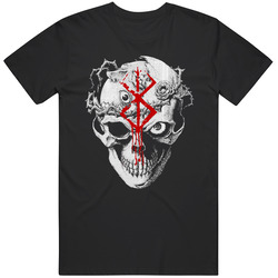 Berserk Skull Black T Shirt