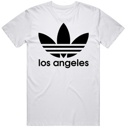 Los Angeles Best City Adidas Logo T Shirt