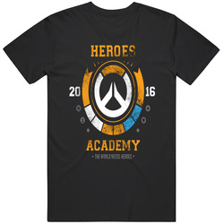 Overwatch T Shirt Heroes Academy The World Needs Heroes Tee T Shirt