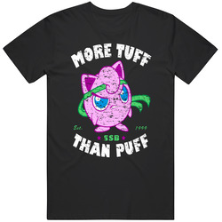 Pokemon Jigglypuff T Shirt More Tuff Than Puff Fight Tee T Shirt
