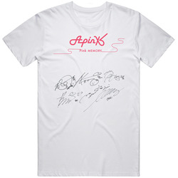 Apink All Member Printed Sign Kpop t shirt shirts tee Pink Revolution only one T Shirt