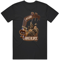 Roadhog Overwatch T Shirt Welcome To The Apocalypse Ultimate Tee T Shirt