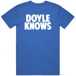Jack Doyle Knows Indianapolis Football Player Sports Fan T Shirt