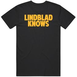 Matt Lindblad Knows Boston Hockey Player Sports Fan T Shirt