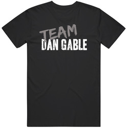 Team Dan Gable Wrestling Olympics Athlete Worn Look Sports T Shirt