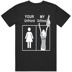 Washington Capitals Men's T Shirt Your Girlfriend My Girlfriend T Shirt