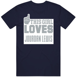 This Girl Loves Jourdan Lewis Dallas Football Team Fan T Shirt