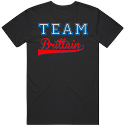 Team Brittain Custom Graphic Sports Last Name Family Reunion T Shirt
