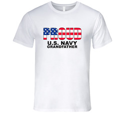 Proud U.s. Navy Grandfather T Shirt