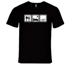 Formula One Racing Eat Sleep Repeat Sport Hobby T Shirt