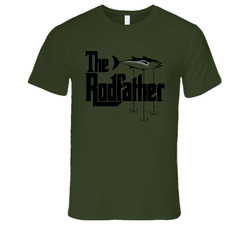 The Rodfather Fishing Angling Men's T Shirt