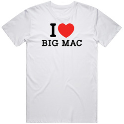 I Heart Big Mac Video Game Classic Love Heart T Shirt