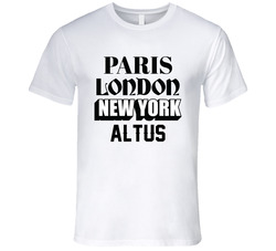 Altus Paris London Custom World City Vacation Travelling Unisex T Shirt