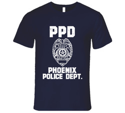 Phoenix Police Department Dept Ppd Officer Inspired Custom City Unisex T Shirt