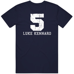 Luke Kennard No.5 Detroit Basketball Fan Worn Look Sports T Shirt