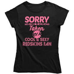 This Girl Is Taken By A Cool Sexy Washington Redskins Fan Ladies T Shirt
