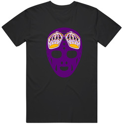 Rogie Vachon Mask, T-shirt, Retro, 1970's, La, Los Angeles, Hockey, Goalie, Full Face, Ken Dryden T Shirt
